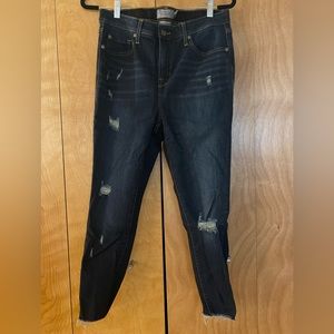Torrid sky skinny dark wash jeans